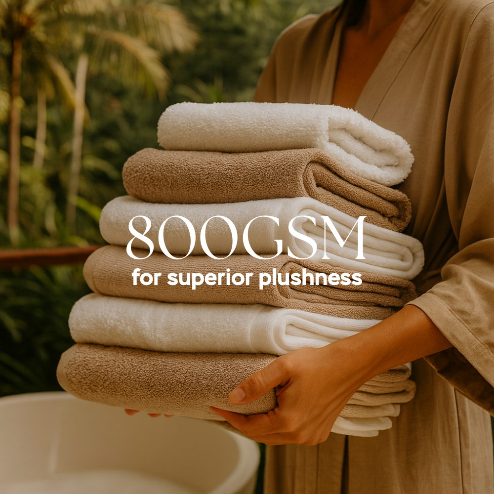 Heavyweight cotton spa bundle | 12pcs