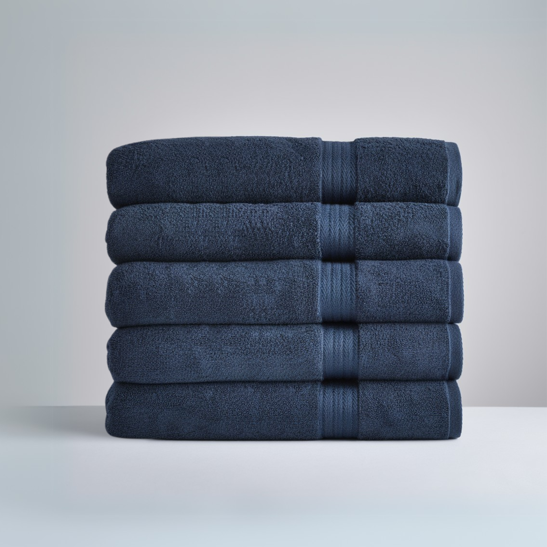 Ultrasoft Egyptian Cotton Bath Towels 5pcs (55x28in)