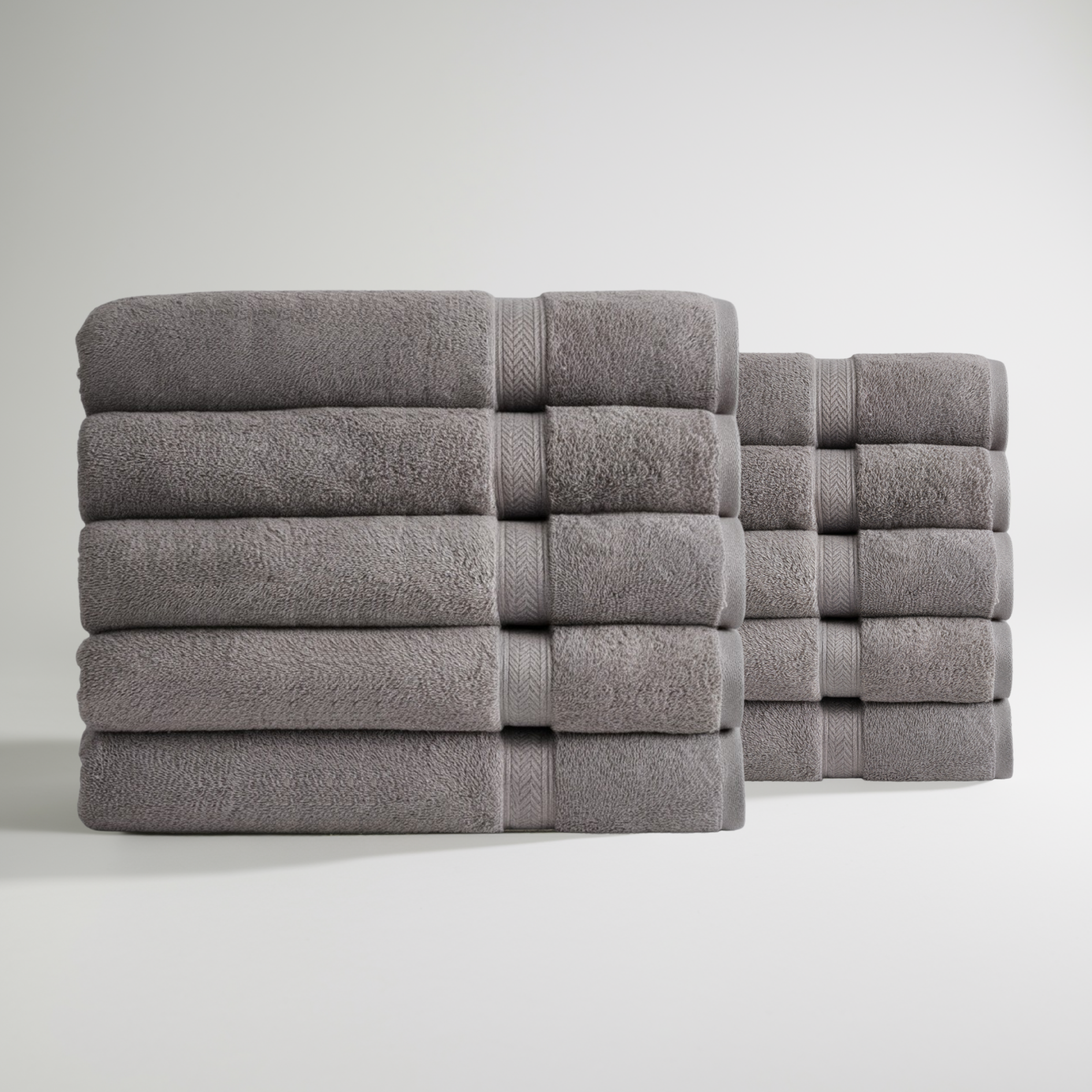 Ultrasoft Egyptian Cotton Bath Towels 10pcs (55x28in)