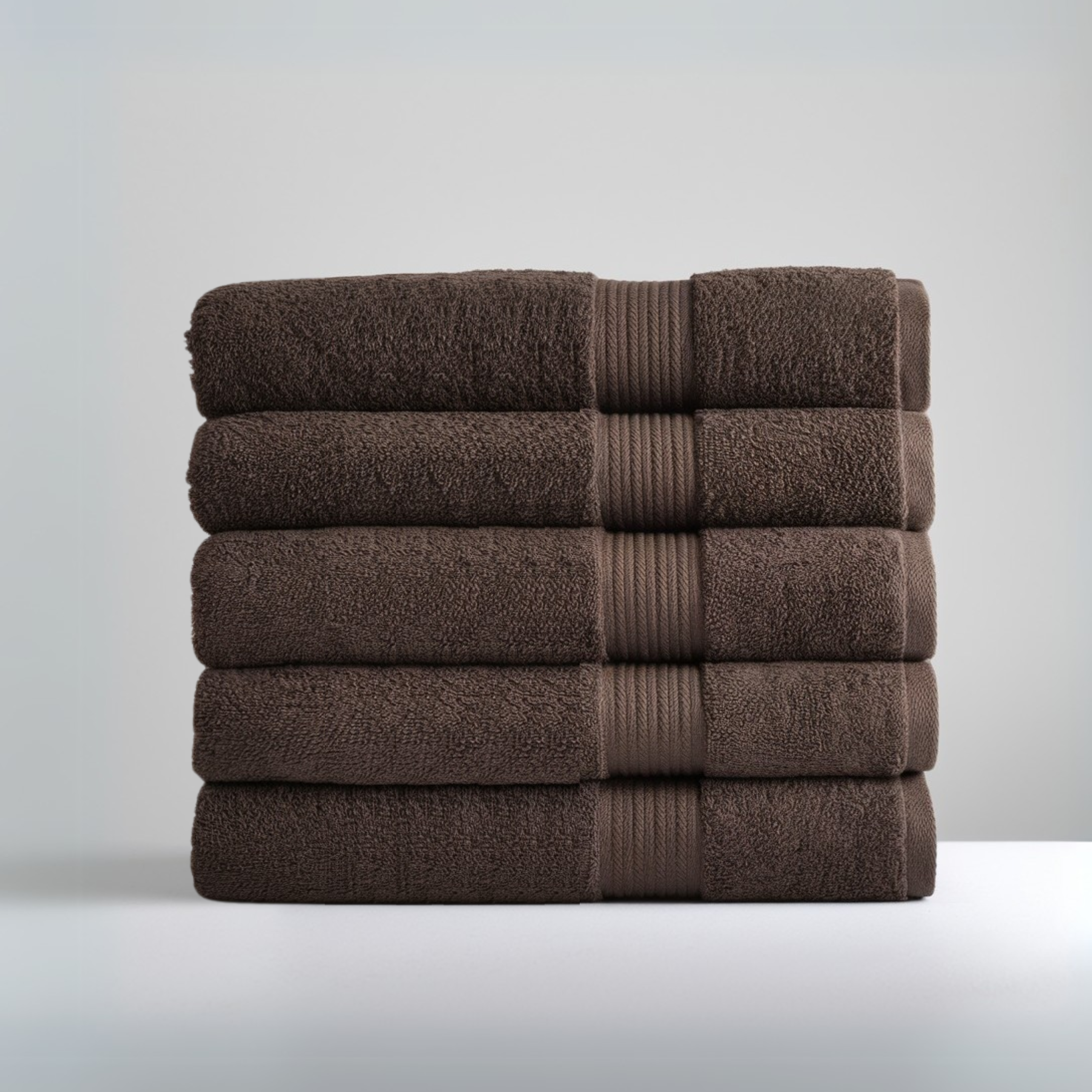 Ultrasoft Egyptian Cotton Bath Towels 5pcs (55x28in)