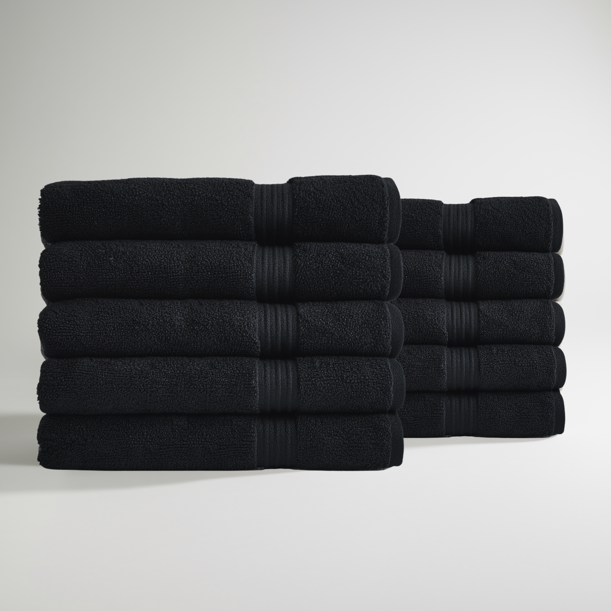 Ultrasoft Egyptian Cotton Bath Towels 10pcs (55x28in)