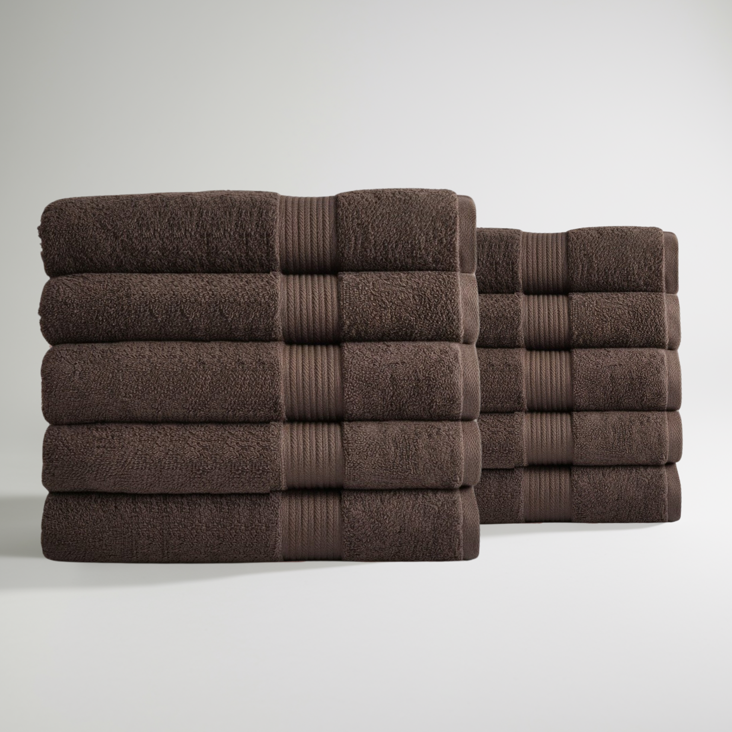 Ultrasoft Egyptian Cotton Bath Towels 10pcs (55x28in)